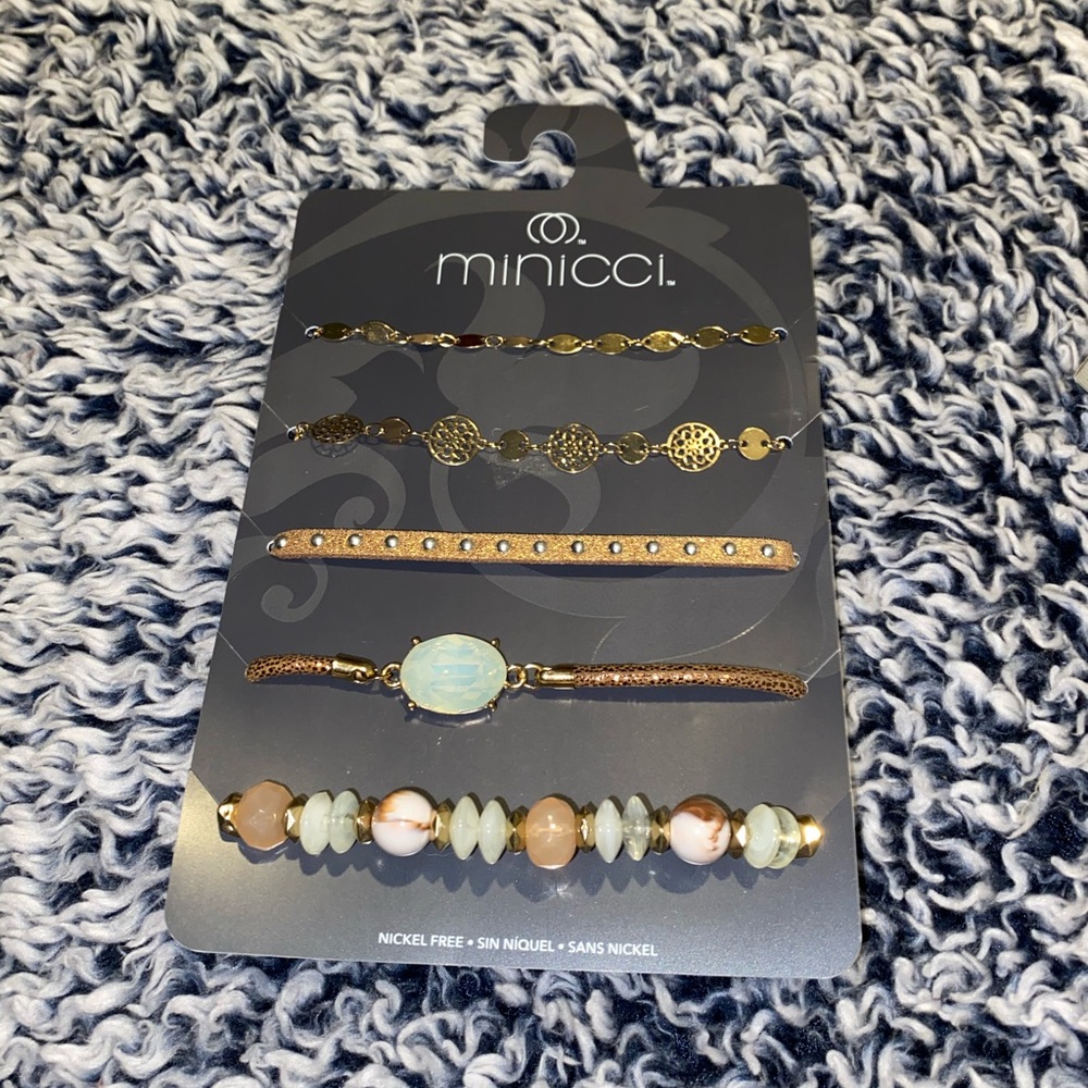 Gold bracelets